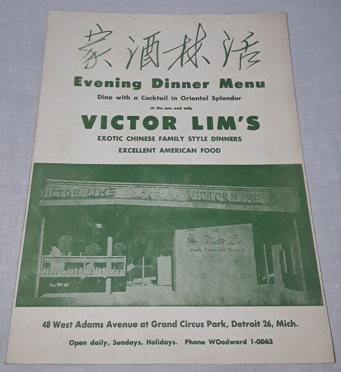 Victor Lims - Menu